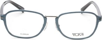 Tumi Demo Rectangular Mens Eyeglasses VTU023 01AQ 52