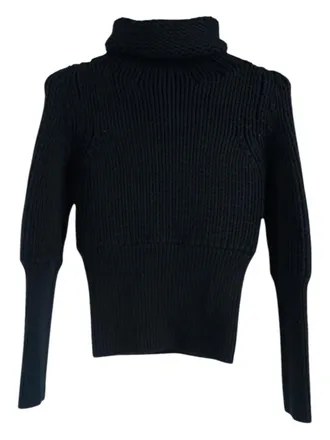 Gucci ribbed sweater - women - Wool - S - Black