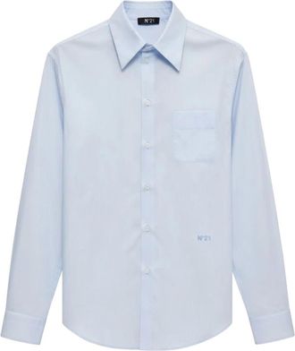 N&deg;21 Hombre, Camisas, Azul, Talla: M