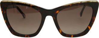 Carolina Herrera HER 0129/S C9K/HA Womens Sunglasses Tortoiseshell Size 55