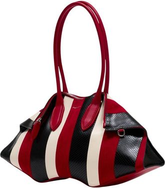 Alexander McQueen Manta Shoulder Bag - Red