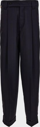 Versace Men & apos;s Virgin Wool Trousers