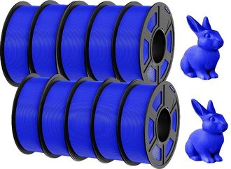 OEM Filamento Para Impresora 3d, Material Ecol&oacute;gico, Alta Tasa De &Eacute;xito De Impresi&oacute;n, Petg Azul