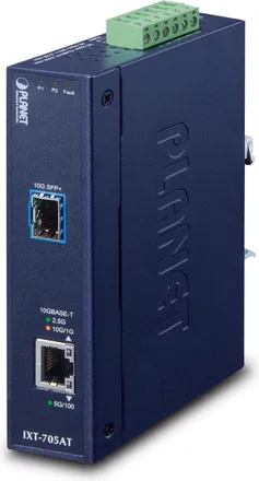 Planet Ixt-705at Convertidor De Medio 20000 Mbit/s Azul