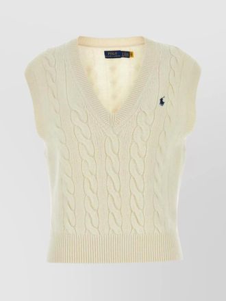 Polo Ralph Lauren oversize cable knit vest