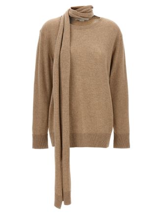 Stella McCartney Womens Scarf Detail Sweater