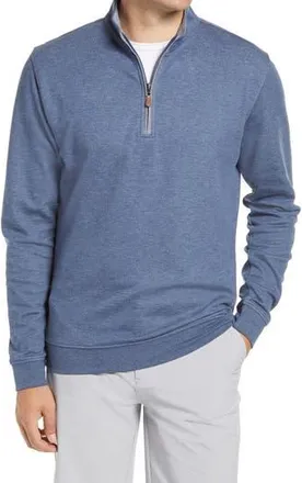 Johnnie-O Sully Quarter Zip Pullover in Helios Blue at Nordstrom Rack, Size Xx-Large