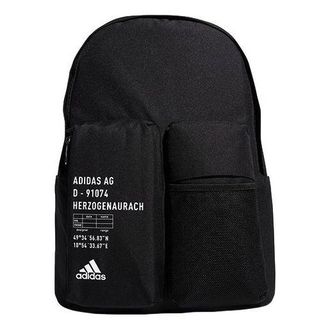 adidas Classic 3D Pockets Backpack Black GG1068