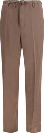 Dries Van Noten Mens Trousers Penny Pants Old Rose Viscose