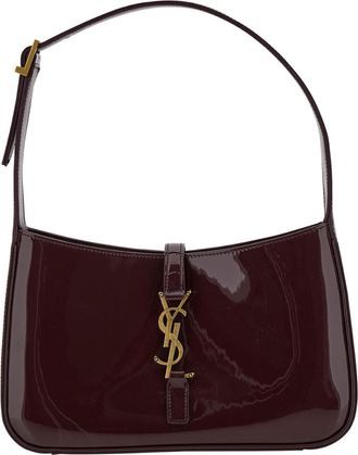 Saint Laurent Maroon Le 5 7 Shoulder Bag