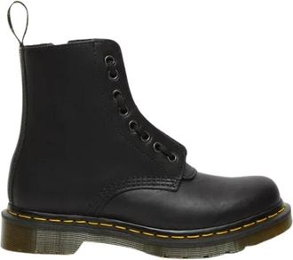 Dr. Martens 1460 Pascal - Dames - Veterlaarzen - Zwart - 36 EU - Leer - Schoenen