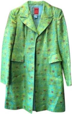 Christian Lacroix Acid Green Frock Coat Size M