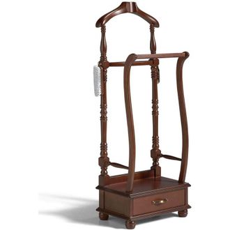 HERDASA Gal&aacute;n De Noche Cl&aacute;sico 344 Lacado En Color Nogal, 120cm(alto) 46cm(ancho) 20cm(largo)