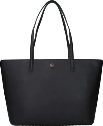 Tory Burch Black Leather Shoulder Womens Bag