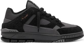 Axel Arigato Area Lo Fluffy Sneaker - Heren - Sneakers - Zwart - 39 EU - Leer - Schoenen