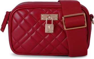 Kurt Geiger Womens Leather Brixton Sm Camera Bag - Wine - One Size