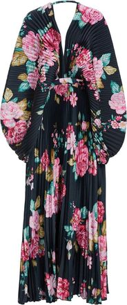 L’Idée Versailles dress - women - Polyester - 12 - Blue