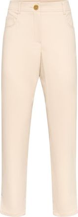 Maison Common Cotton Stretch Jeans in Sand at Nordstrom, Size 36
