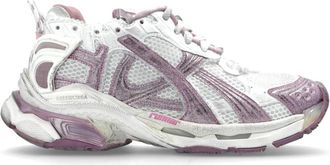 Balenciaga Runner Sneakers - Dames - Sneakers - Roze - 39 EU - Leer - Schoenen