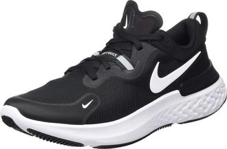 Nike Nike NIKE REACT MILER, Mens Running shoe, Black/White-Dark Grey-Anthracite, 7.5 UK (42 EU)