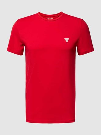 Guess T-Shirt mit Logo-Detail Modell JOE in Rot, Gr&ouml;&szlig;e XL