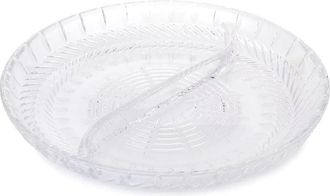 Waterford Divided Crystal Dish by WATERFORD
