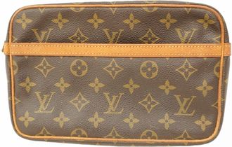 Louis Vuitton Brown Clutch Bag (Pre-Owned)