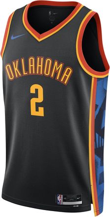 Nike NBA Shai Gilgeous-Alexander Oklahoma City Thunder 2024/25 City Edition Jersey 2 FQ4353-010