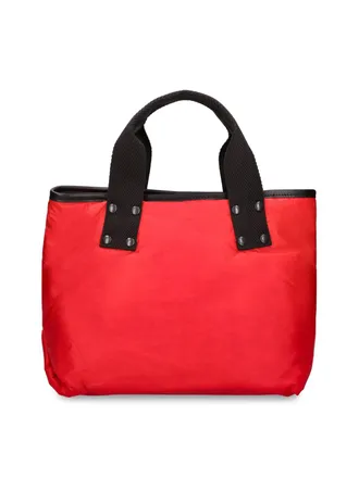 sacai Mens Skytex Logo Shopping Bag Red >