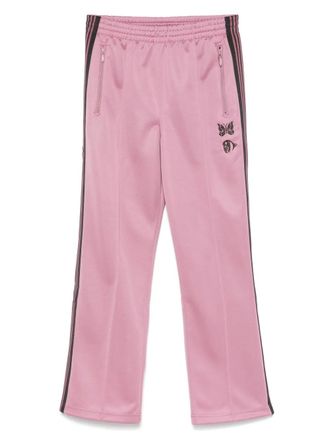 Needles logo-print track pants - Pink