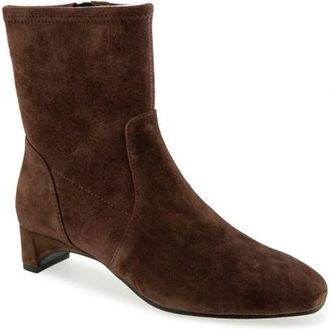 Gentle Souls Namaste Bootie in Chocolate Suede at Nordstrom, Size 5