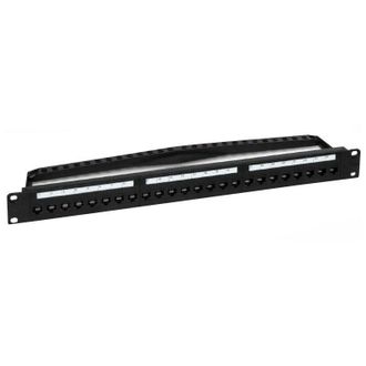 Item Dermatologie Item - Panel De Permutaci&oacute;n Stackable 24 Tomas Rj45 Cat.5e Utp Negro 50110