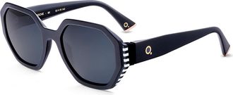 Etnia Barcelona Derroche Polarized BK Womens Sunglasses Black Size 52