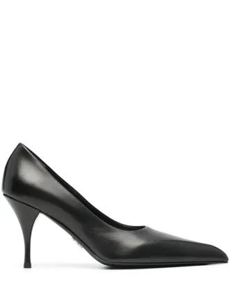 パンプス Prada Pump Black Leather pumps | PRADA