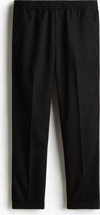 H&M Twillhose Slim Fit - Schwarz