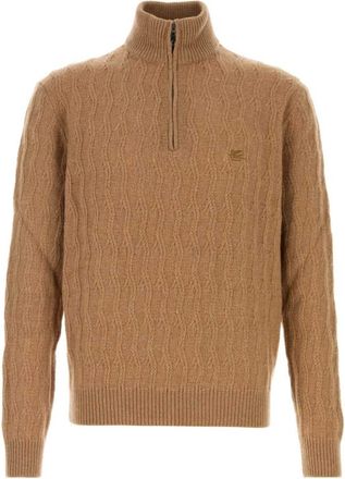 Etro Light Brown Turtle Neck Sweater