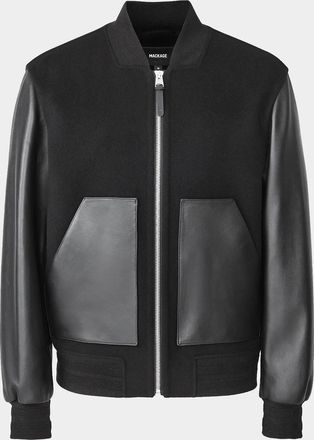 Mackage Men & apos;s Tripp Wool Bomber Jacket