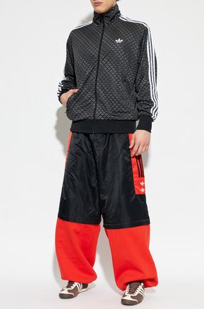 adidas Sweatshirt With Monogram Logo, Mens, Grey