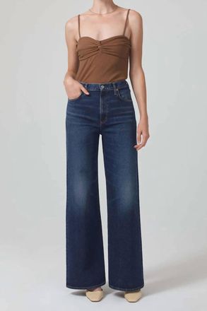 Citizens Of Humanity Paloma Wide Leg Baggy In Everdeen
