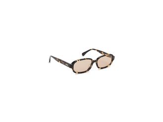 Quay Could Never Fashion Sunglasses Tort Yellow/Brown, Plastic/Polycarbonate