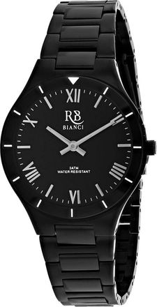 Roberto Bianci Womens Eterno Black Round 33mm