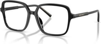 Dolce & Gabbana 53mm Square optical glasses in Black at Nordstrom