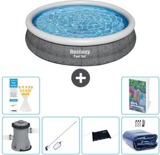 Bestway Piscina Bestway Fast Set Redonda - 366x76 Cm - 7-piezas S235