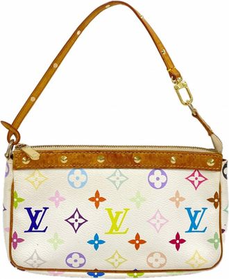 Louis Vuitton Blanc Pouch (Pre-Owned)