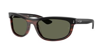 Ray-Ban RB2489 Balorama Polarized 144058 Mens Sunglasses Tortoiseshell Size 62