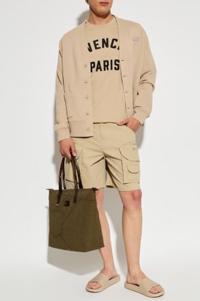 Givenchy T-shirt With Logo, Mens, Beige