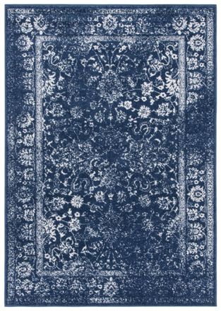 Safavieh Alfombra azul marino/marfil 183 x 274 cm