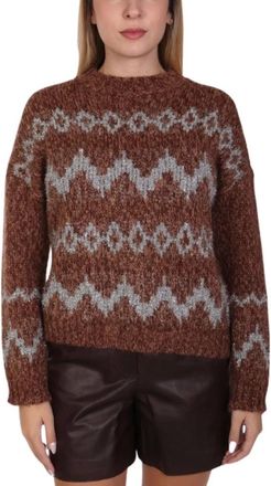 Max Mara Mujer, Jerseys, Marr&oacute;n, Talla: S