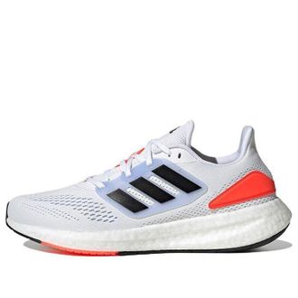 adidas Pure Boost 22 Shoes Blue Dawn Solar Red HQ8589