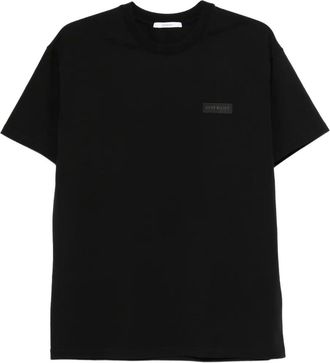 Givenchy T-shirt in cotone con applicazione - Nero